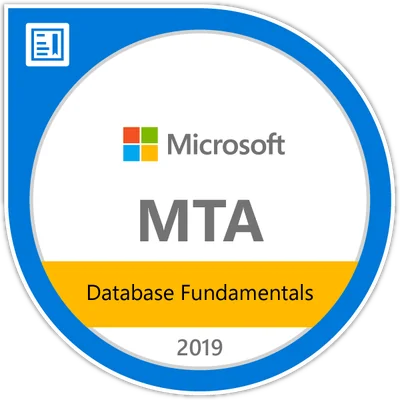 Microsoft Technology Associate: Database Fundamentals